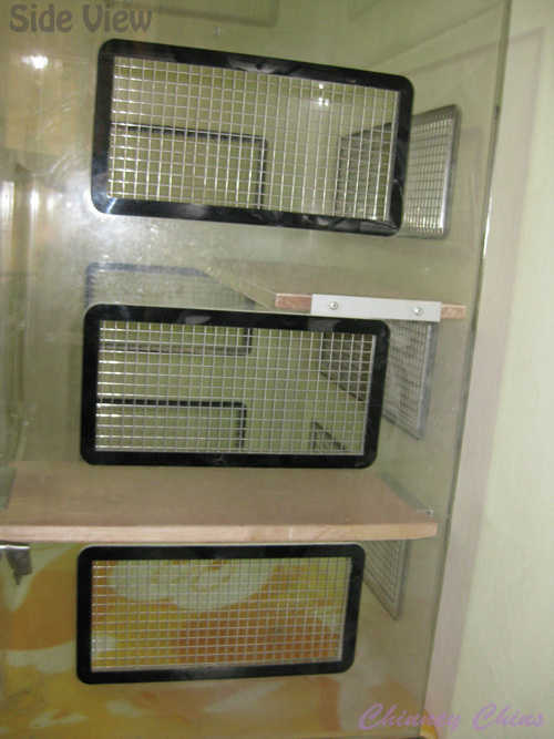 acrylic chinchilla cage